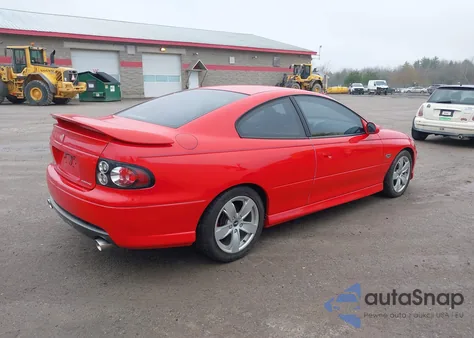 2006 Pontiac Gto from USA, damaged, VIN 6G2VX12U06L495452